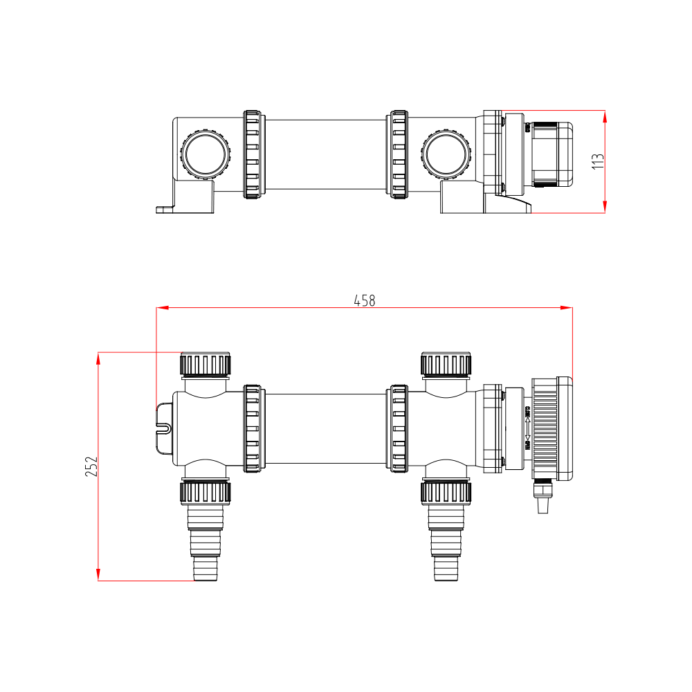 BluClear 18W UVc Klärer Teich