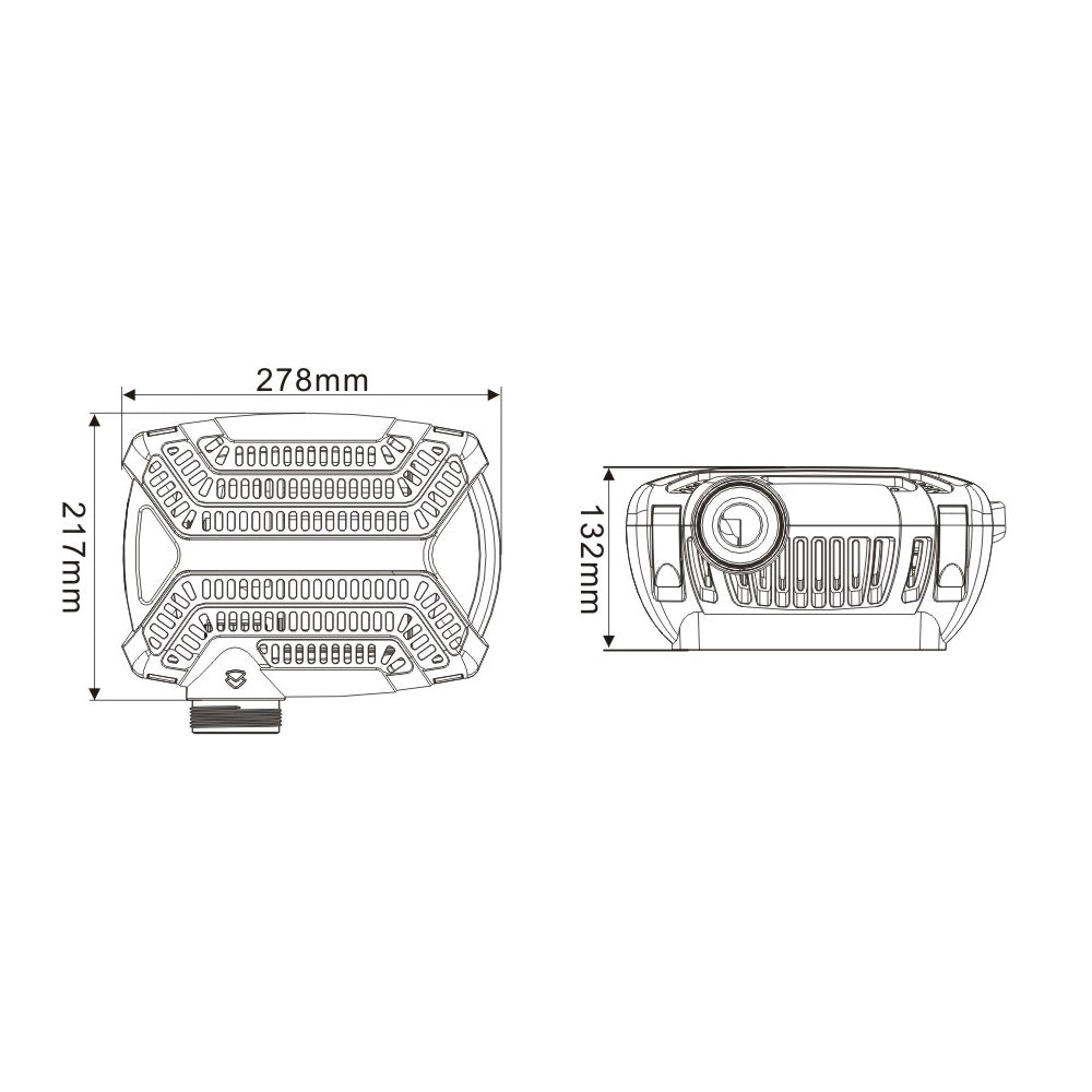 BluFlow 10.000 – Teichpumpe für Filter - Energiesparende Filterpumpe – 80 Watt