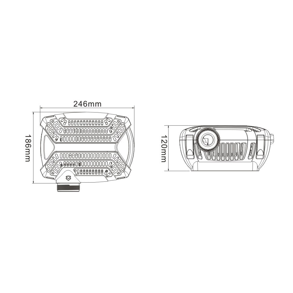 BluFlow 2.800 – Teichpumpe für Filter - Energiesparende Filterpumpe – 10 Watt
