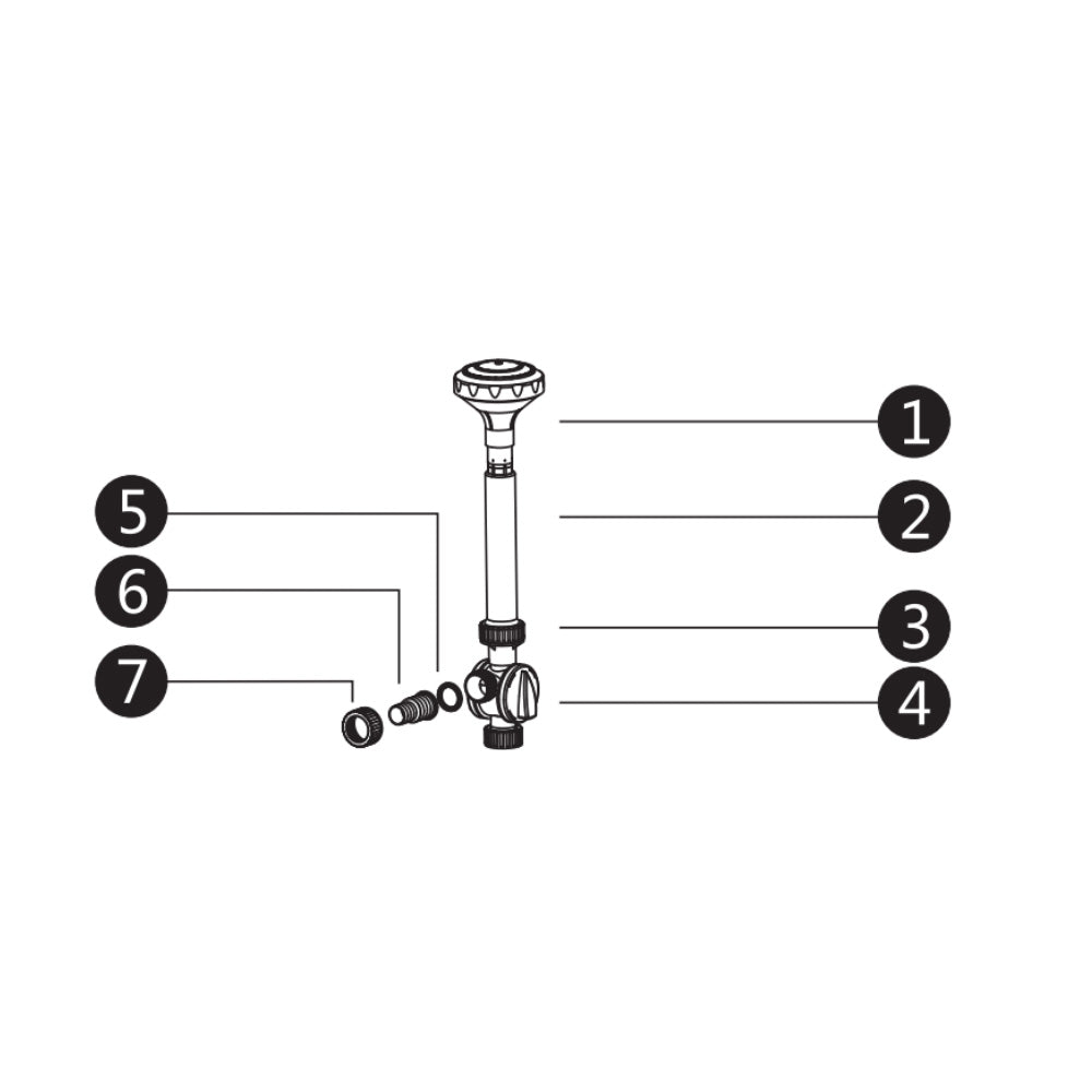 BluFilter 3611 & 5211 - Fountain kit (Spare Part 1-7)