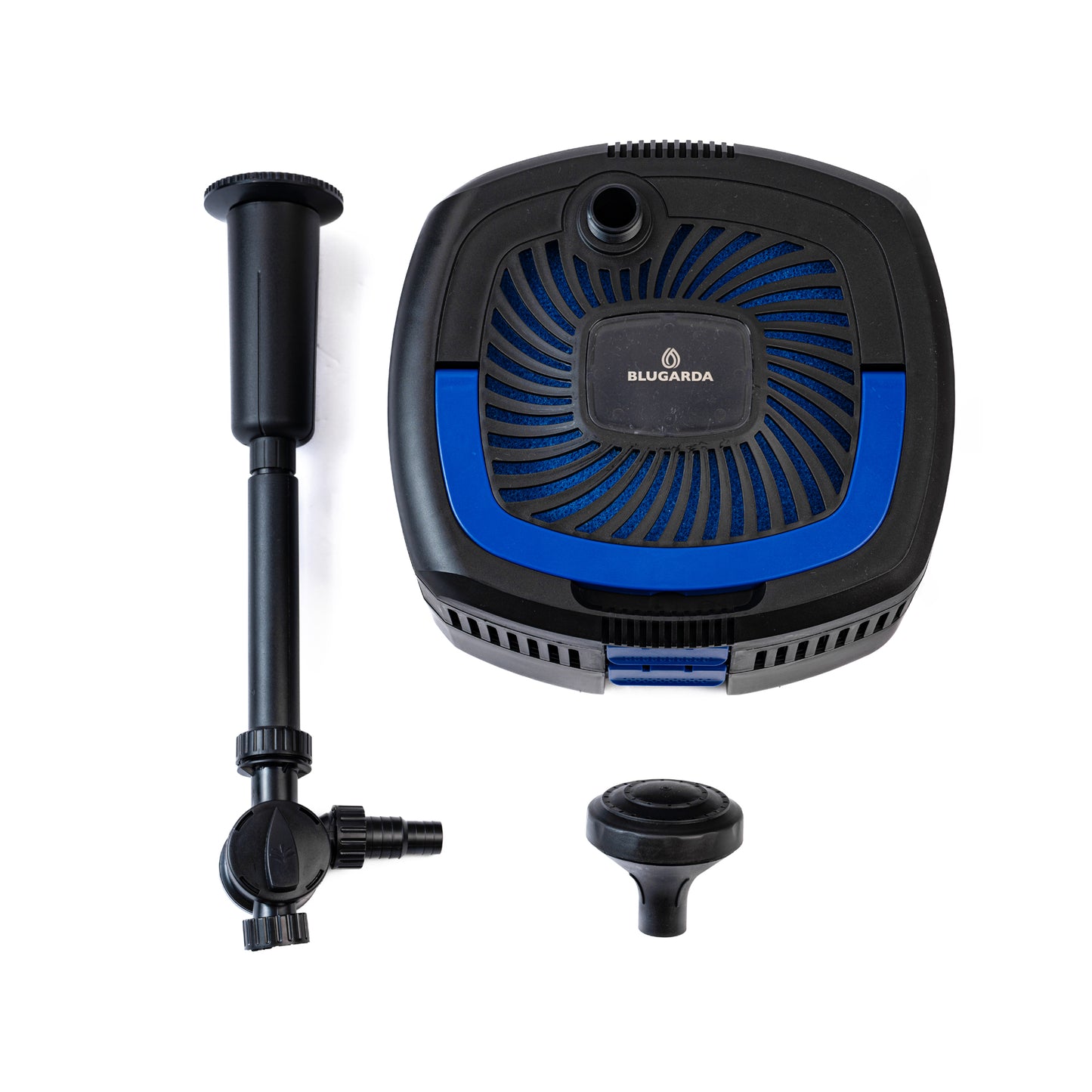 BluFilter 3611 – Teichpumpe mit Filter, 11W UV-c und Springbrunnen