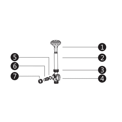 BluFilter 3611 & 5211 - Fountain kit (Spare Part 1-7)