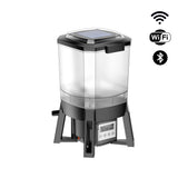BluFeeder - Intelligenter Fischfutterautomat für Teiche mit Solarenergie - 6L Behälter - Wifi / Bluetooth