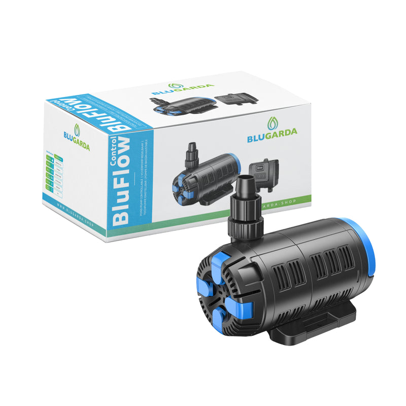 Verstellbare Teichpumpe BluFlow 8.000