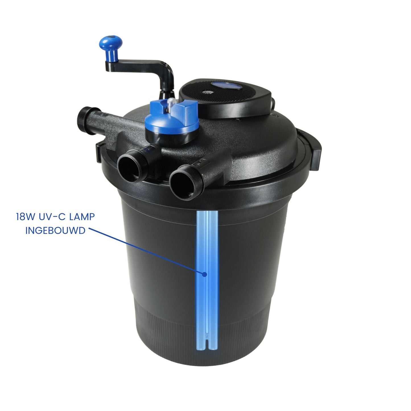 BluPressure 10.000 Druckfilter mit 18W UV-c