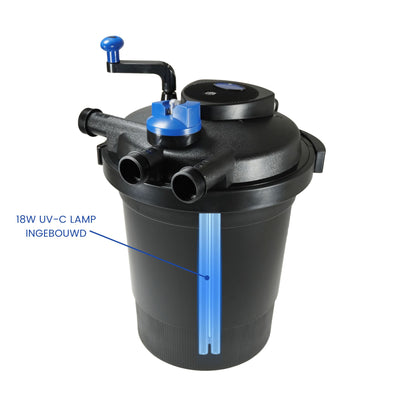 BluPressure 10.000 Druckfilter mit 18W UV-c