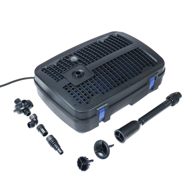 BluFilter 2011 – Teichpumpe mit Filter Set, 11 W UV-C und Springbrunnen